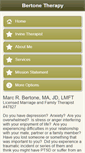 Mobile Screenshot of bertonetherapy.com